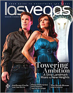 Jeff Monroe on the cover of Las Vegas Magazine